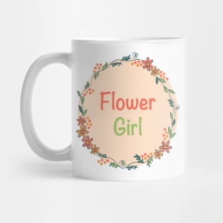Floral girl Mug